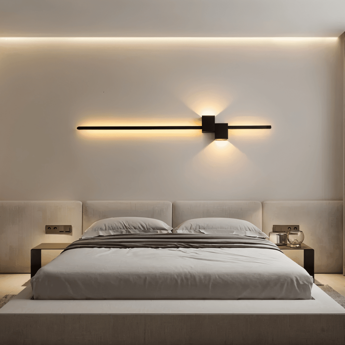 Minimalist LED Metal Wall Lamp — Indirect Soft Lighting 2