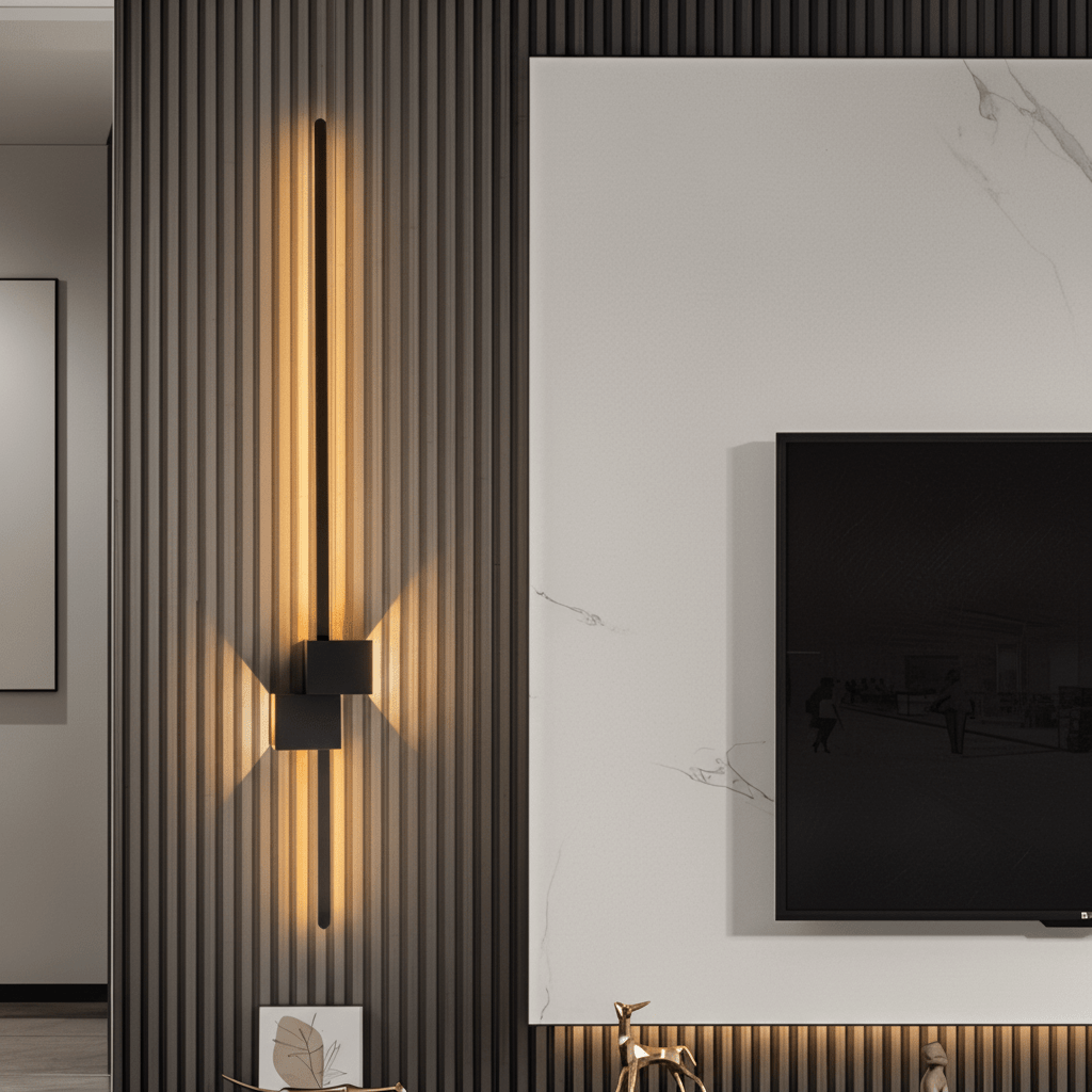 Minimalist LED Metal Wall Lamp — Indirect Soft Lighting 7