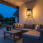 Black Cylinder LED Wall Lamp – Modern Outdoor Coach Light 5