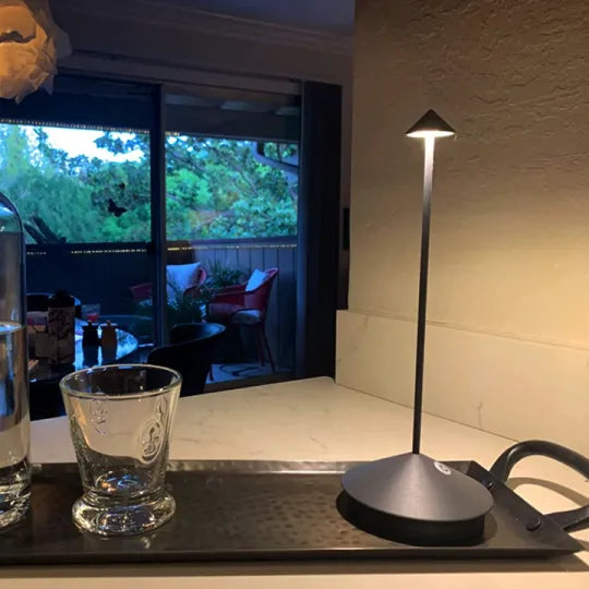 Modern Slim Wireless LED Table Lamp — Dimmable & Rechargeable 17