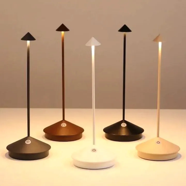 Modern Slim Wireless LED Table Lamp — Dimmable & Rechargeable 1