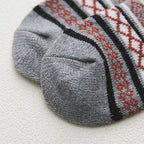 Nordic Winter Socks — Wool Blend Scandinavian Pattern 5 Pairs 5