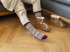 Nordic Winter Socks — Wool Blend Scandinavian Pattern 5 Pairs 7