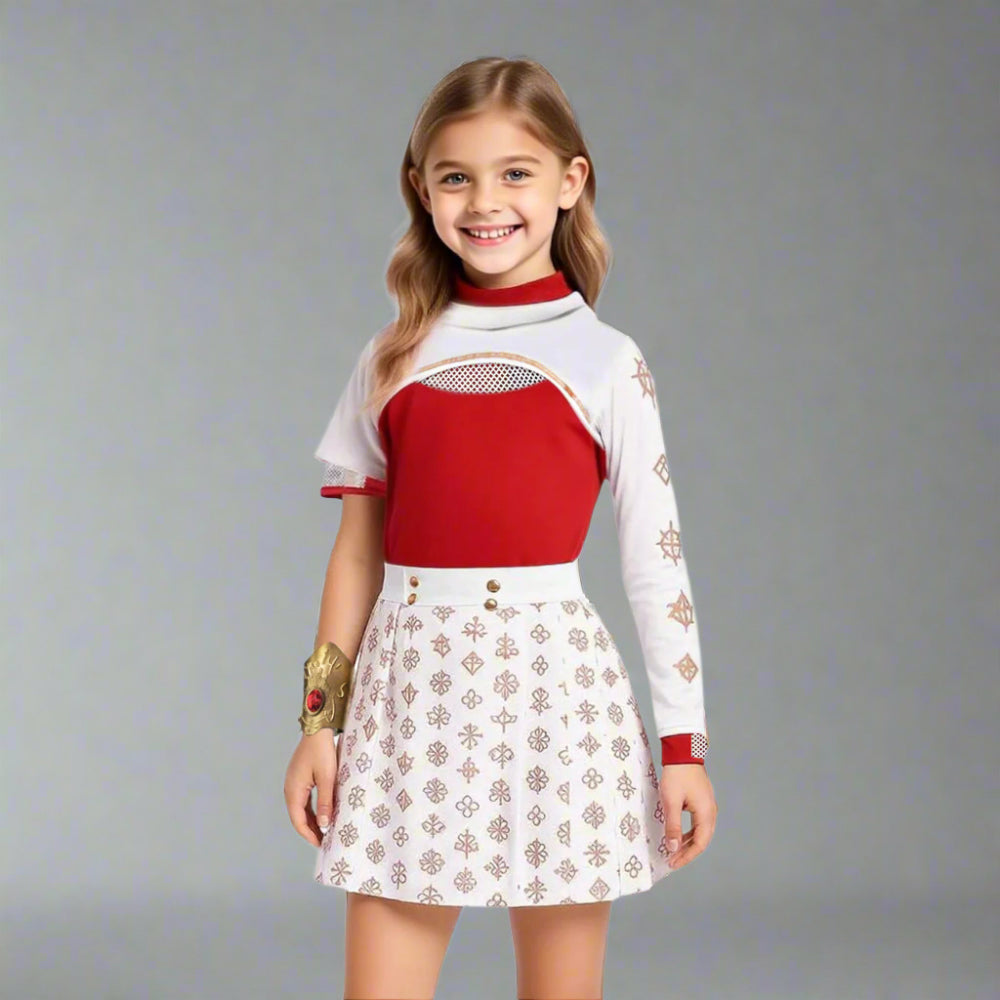 Nova Red Vampire Costume — Kids & Adult Halloween Outfit 1