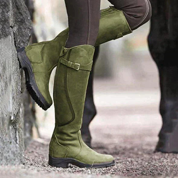 Women's Nova Waterproof Leather Boots — Anti-Slip All-Weather 5