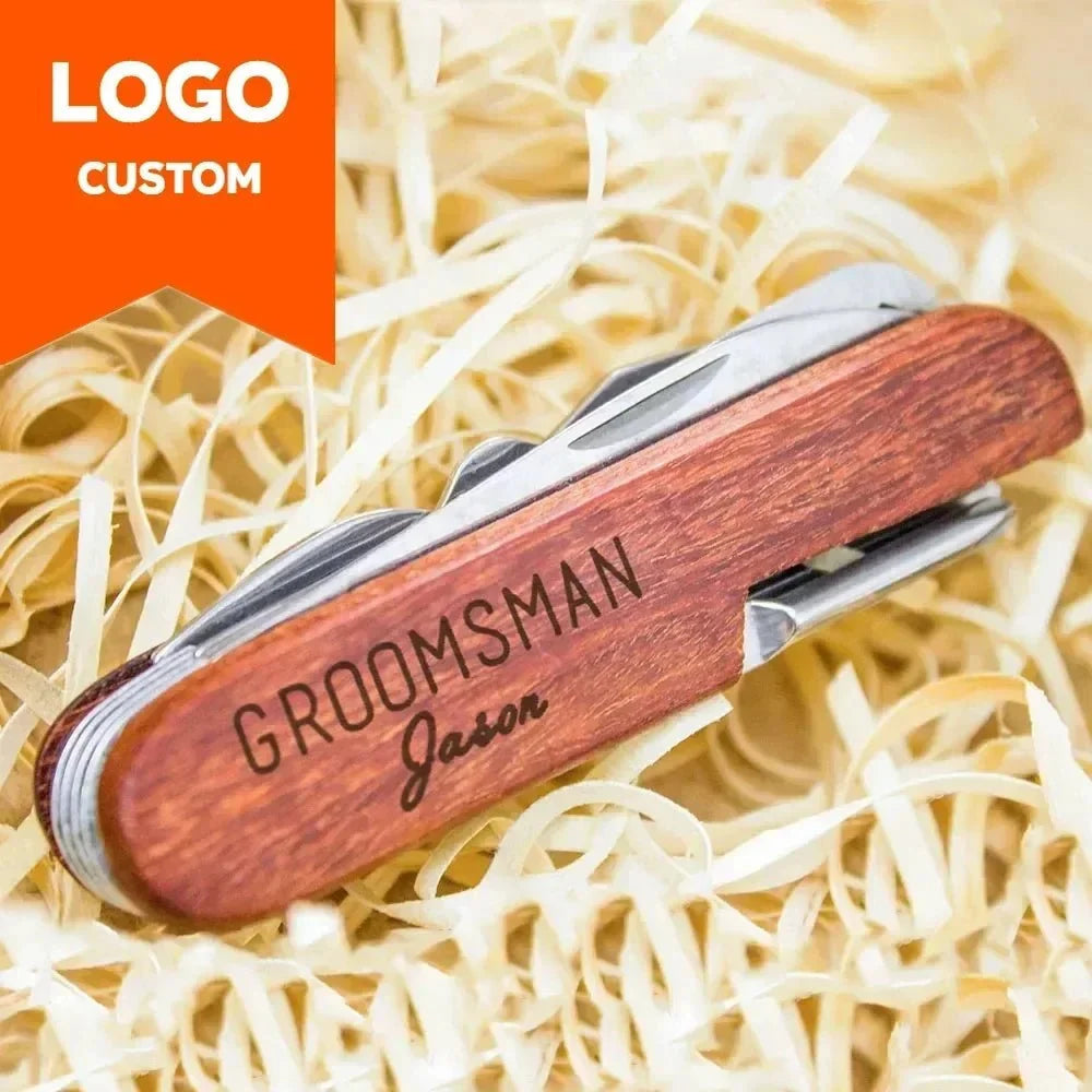 Corkscrew Rosewood Sommelier — Custom Engraved Wine Opener 3