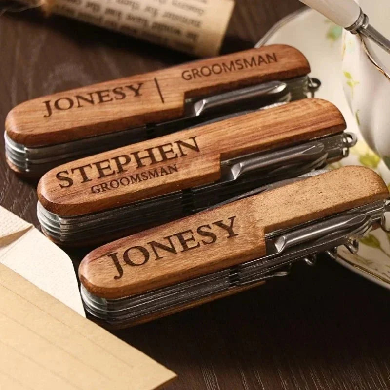 Corkscrew Rosewood Sommelier — Custom Engraved Wine Opener 4