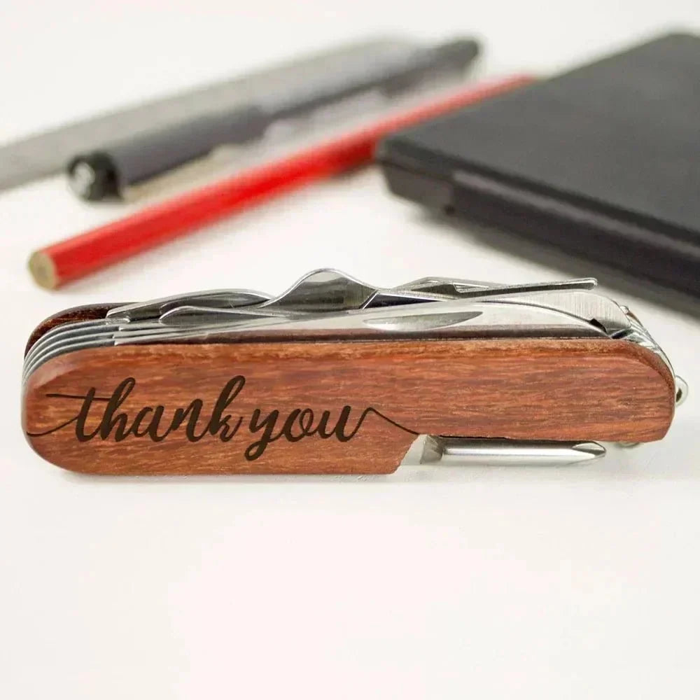 Corkscrew Rosewood Sommelier — Custom Engraved Wine Opener 6