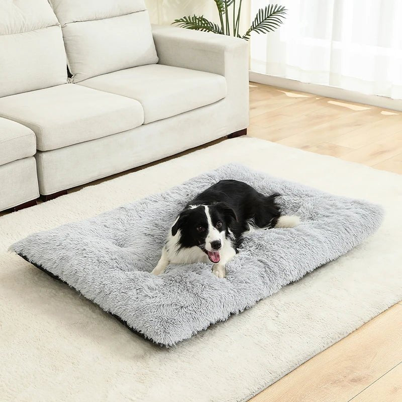 PETSIESTA Rectangular Dog Bed — Extra Soft Plush, 4 Sizes 4