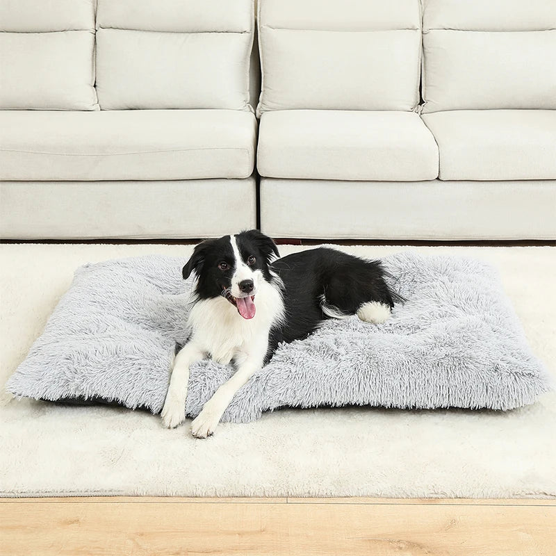 PETSIESTA Rectangular Dog Bed — Extra Soft Plush, 4 Sizes 7