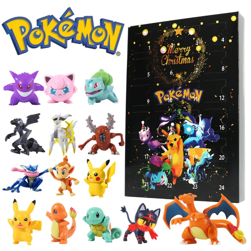 Pokémon Advent Calendar 2026 — 24 Surprise 3D Figures 4