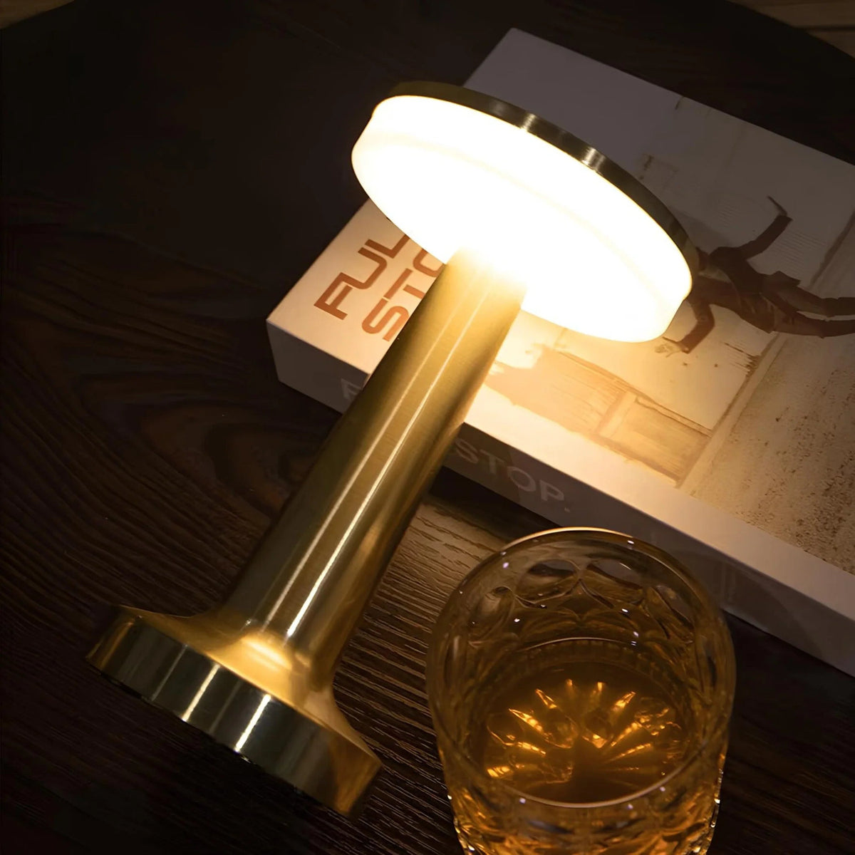 Portable Dimmable Retro Table Lamp — Cordless USB-C LED 21