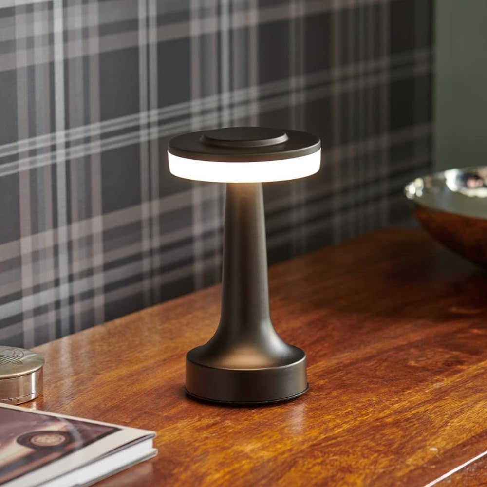 Portable Dimmable Retro Table Lamp — Cordless USB-C LED 7