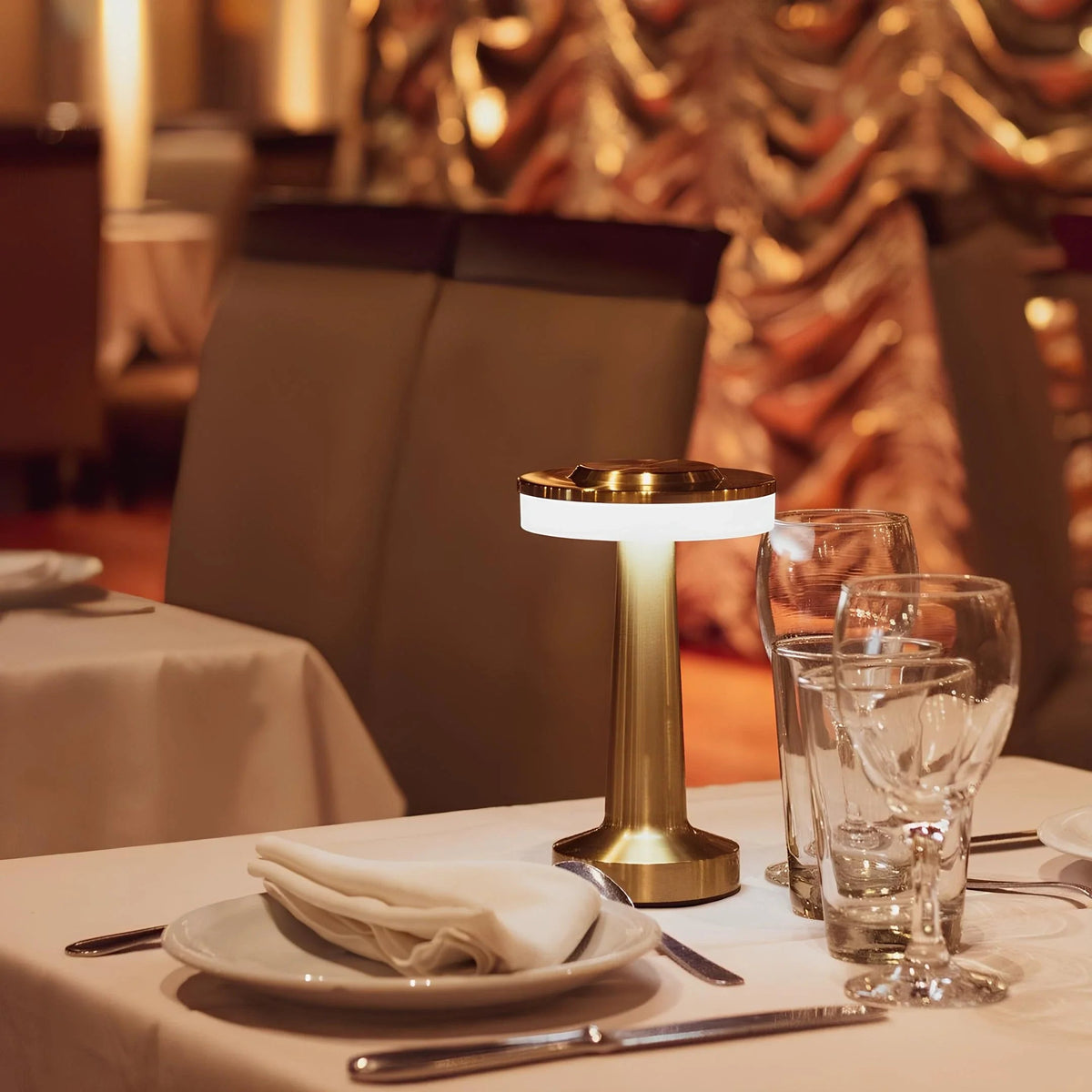 Portable Dimmable Retro Table Lamp — Cordless USB-C LED 1