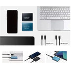 Portable External SSD 2TB — USB-C 1050MB/s High Speed 6