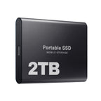 Portable External SSD 2TB — USB-C 1050MB/s High Speed 8