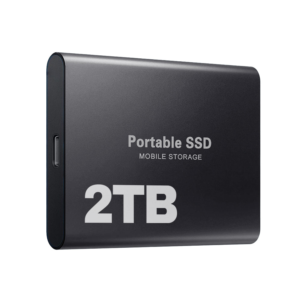 Portable External SSD 2TB — USB-C 1050MB/s High Speed 8