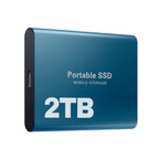 Portable External SSD 2TB — USB-C 1050MB/s High Speed 9