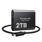 Portable External SSD 2TB — USB-C 1050MB/s High Speed 1
