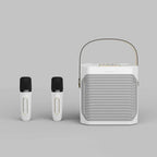 Portable Karaoke Speaker — Dual Wireless Mics & 360° Sound 2