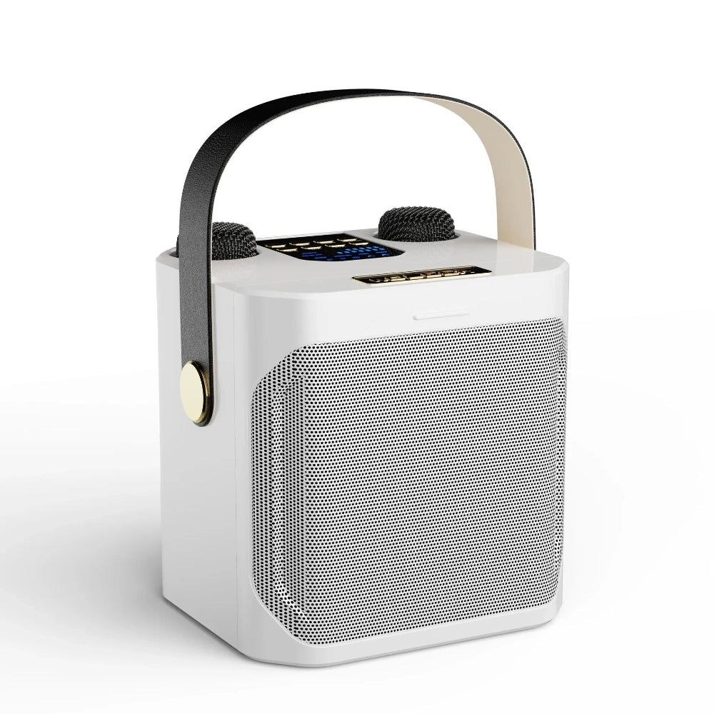 Portable Karaoke Speaker — Dual Wireless Mics & 360° Sound 3