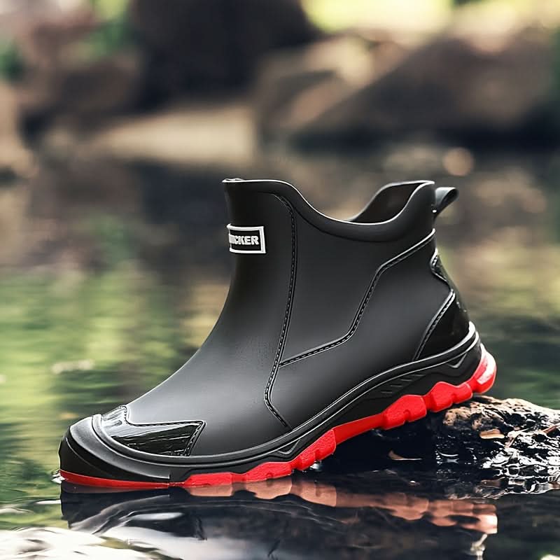 PVC Ankle Boots Anti-Slip — Waterproof Outdoor Work Boots 3