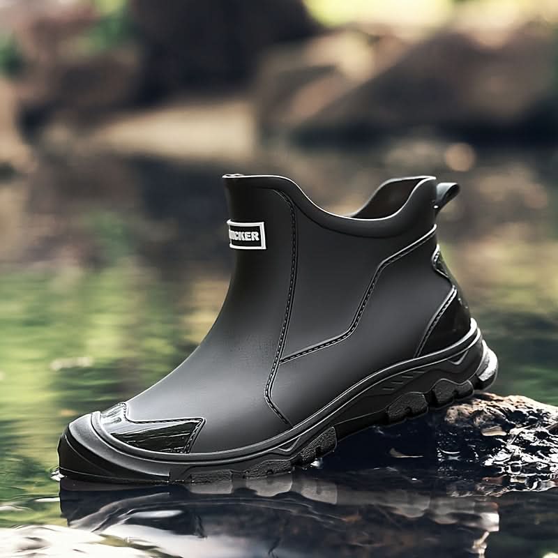 PVC Ankle Boots Anti-Slip — Waterproof Outdoor Work Boots 5