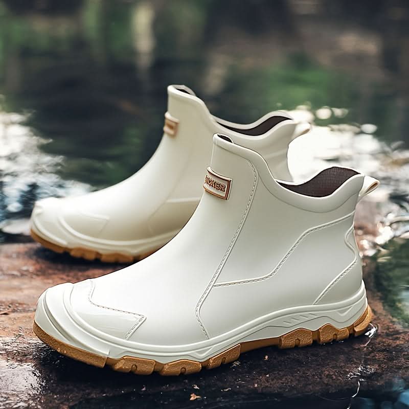 PVC Ankle Boots Anti-Slip — Waterproof Outdoor Work Boots 7