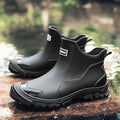 PVC Ankle Boots Anti-Slip — Waterproof Outdoor Work Boots 1