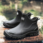 PVC Ankle Boots Anti-Slip — Waterproof Outdoor Work Boots 1