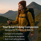 Retractable Self-Defense Walking Stick — Urban & Hiking Use 12