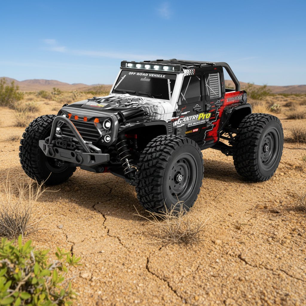 RC Car ROCKSTRYKE 4WD Brushless — 43.5 mph Off-Road 1:16 2