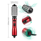 Rotating Hair Dryer Brush — 2 Heads, 360° Spin, 3 Heat Settings 14