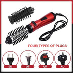 Rotating Hair Dryer Brush — 2 Heads, 360° Spin, 3 Heat Settings 16