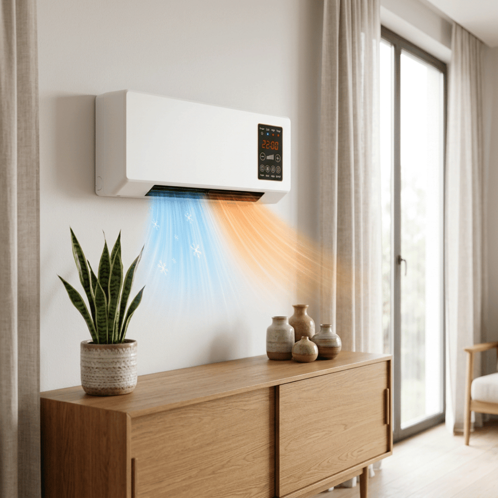 Sale by Dale - Gabrys 2-in-1 Wandventilator, Koelen en Verwarmen