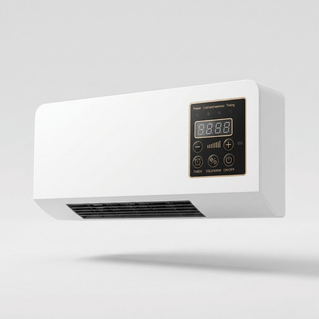Sale by Dale - Wandventilator met Afstandsbediening, Koelen en Verwarmen