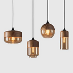 Scandinavian Wooden Pendant Light — Warm Glow Adjustable Cable 5