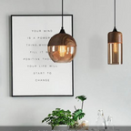 Scandinavian Wooden Pendant Light — Warm Glow Adjustable Cable 8