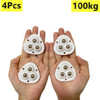 Self-Adhesive Furniture Mover Wheel Rollers — 360° Rotating 4pcs 2