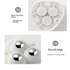Self-Adhesive Furniture Mover Wheel Rollers — 360° Rotating 4pcs 7
