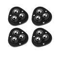 Self-Adhesive Furniture Mover Wheel Rollers — 360° Rotating 4pcs 1
