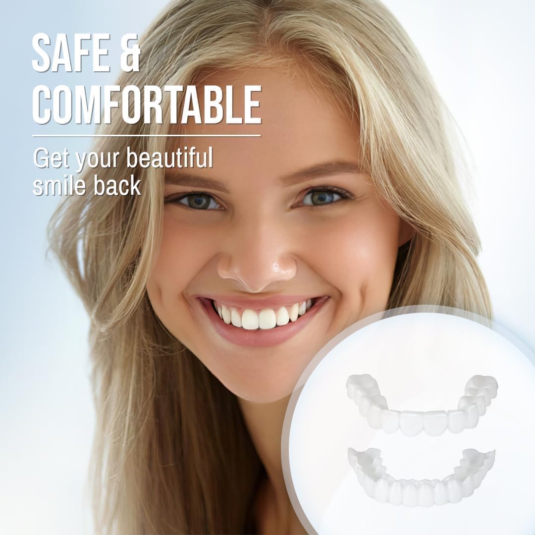 Snap-On Smile Veneers — Upper & Lower Teeth Cover Set 5