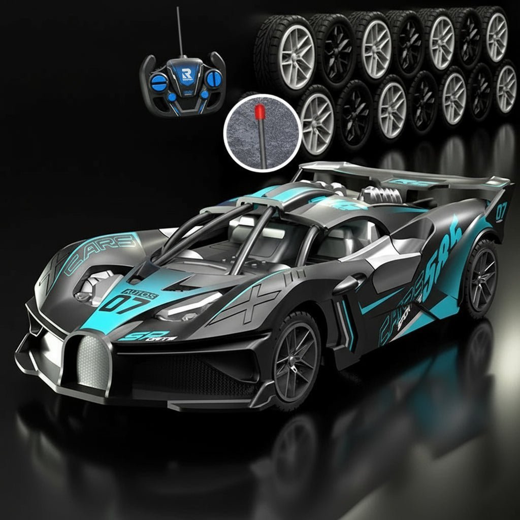 RC Car for Kids — Speedhawk 2.4GHz Electric Sport Racer 8