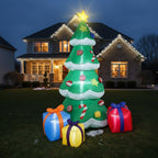 LED Christmas Ornament with Warm Glow String Lights — 4 Designs 2