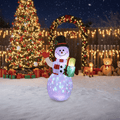 LED Christmas Ornament with Warm Glow String Lights — 4 Designs 1