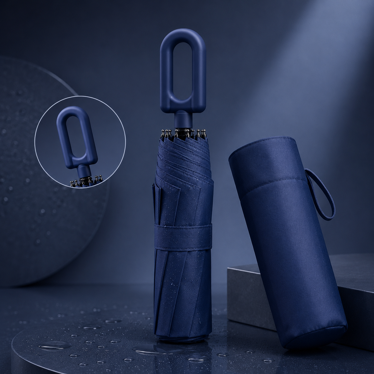 StormLock Windproof Travel Umbrella — UV Protection Auto Open-Close 15
