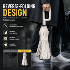 Windproof Auto Umbrella — 8-Rib UV Protection Compact 5