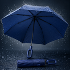 Windproof Auto Umbrella — 8-Rib UV Protection Compact 1