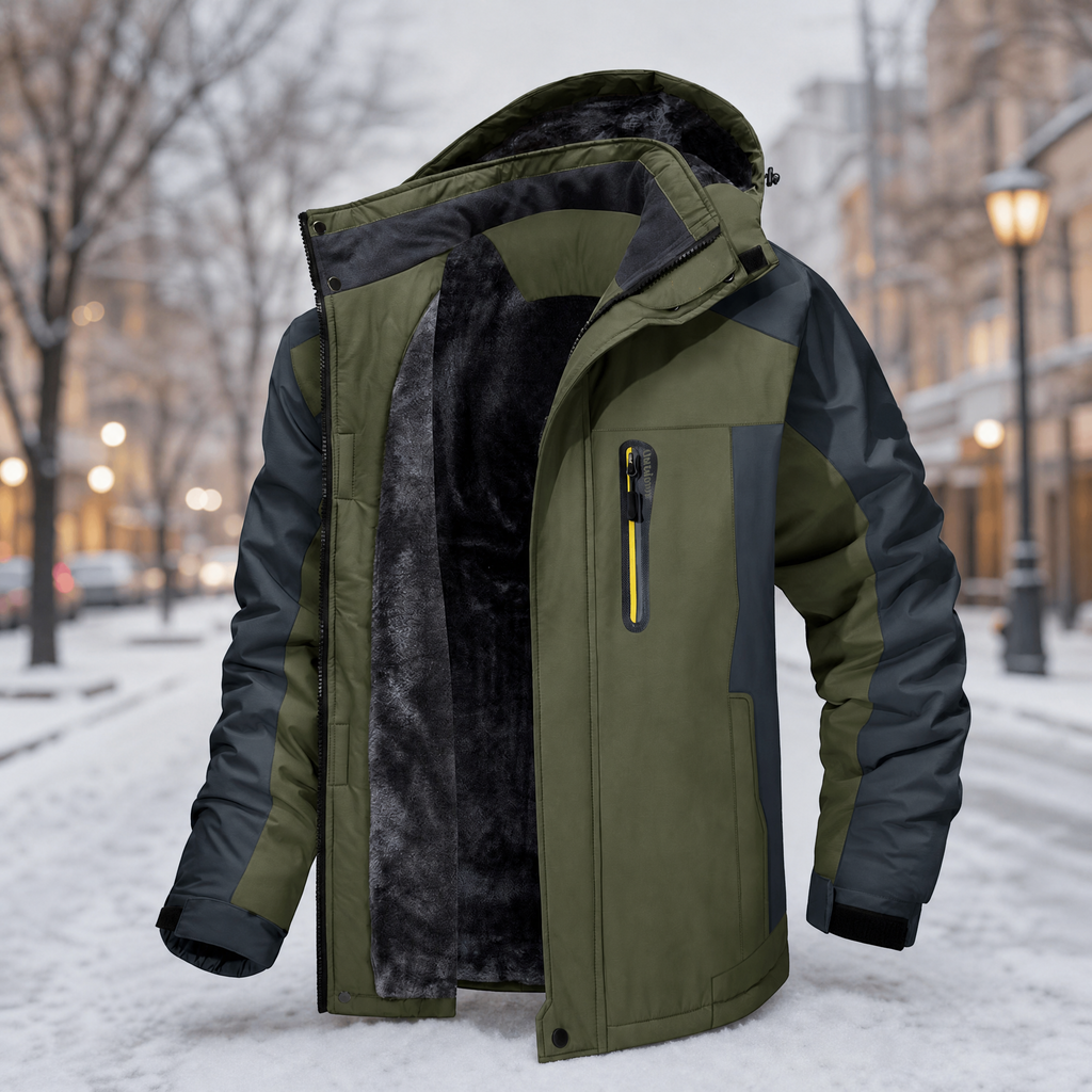 Winter Jacket Men — Waterproof Windproof Performance Coat 1