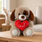 Teddy Bear Plush with Satin Bow — Soft Stuffed Animal Gift 6